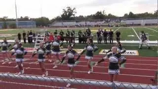 2012 Parkview Cheerleaders Football