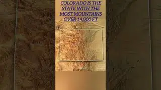 2 facts about Colorado #map #geography #shorts #short #video #funfacts #viral #Colorado