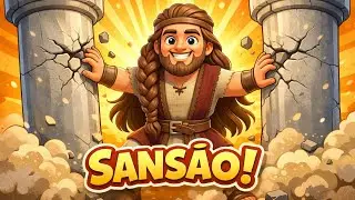Sansão| Música Infantil Gospel| Biblinhos Kids 