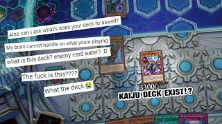 KAIJU Deck Exist! And Here Its SECRET EFFECT! Yugioh Master Duel