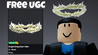 Free UGC Limited! How To Get Angel Empyrean Halo In SPIN 4 UGC | Roblox | Free UGC