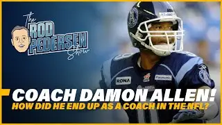 Damon Allen Couldn't Get Coaching Interviews In CFL?! Damon Talks About His Path To Coaching In NFL!