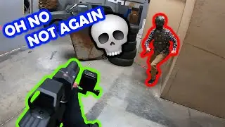 Don't Bring a Knife to a Gun Fight — Airsoft Tactical Gameplay