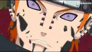 Naruto vs Pain amv - Three Days Grace - Riot