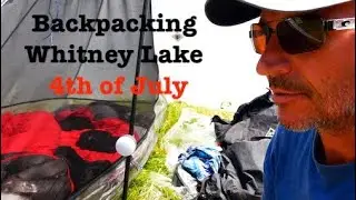 Backpacking Whitney Lake 4th of July - Adirondacks