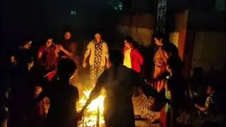 Bhogi celebrations in our village 