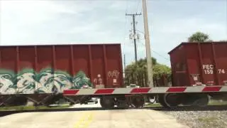 Florida Freight Train Graffiti HD