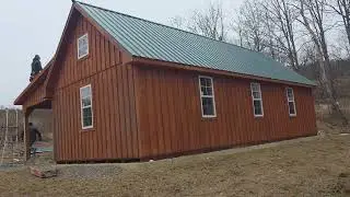 Behind the Scenes Shed Construction with Mennonites