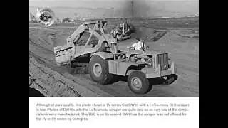 Classic Machines: Caterpillar DW10 scraper