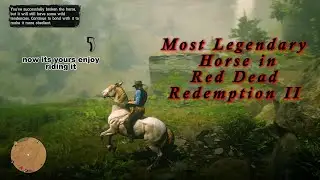 Red Dead Redemption 2- Most Legendary Horse in the Game and where to find this horse.