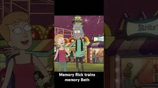 Memory Rick Trains Ninja Beth | Rick and Morty S8 E10