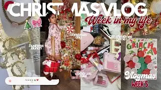 VLOGMAS WEEK 5 ♡ Christmas Day Family Vlog, Christmas Haul, Random Week in My Life + MORE