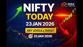 NIFTY 23 JAN Key Levels & Targets | Tomorrow Support & Resistance | Intraday View | #nifty