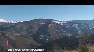 Gora 22.02 2021. Od Čuka Krstečka/Koritnik