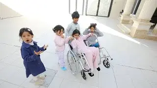 قصة البنت المعاقه مع الياس وميمي ! ليلى