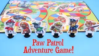 Paw Patrol Adventure Board Game Race to the Rescue Toy RACING GAME