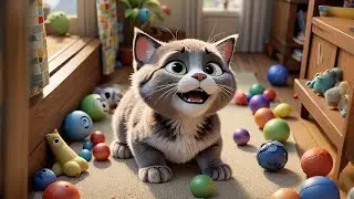 Millie the Meowing Kitten | Cute Cat Song for Kids | Preschool Rhymes & Animal Fun