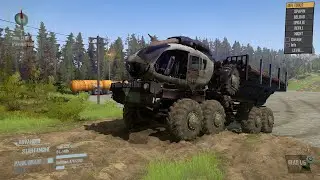 Spintires Mudrunner WERTOHOO EC 635 Truck gameplay | Engineer Mohammad Talha