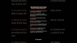 Psychology Facts That Reveal Inner GrowthThe quiet changes are the real ones. #innergrowth #trending