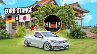 SAVEIRO TREND G7 RODAS TALUDA EURO STANCE *my jap&atilde;o em brasil*