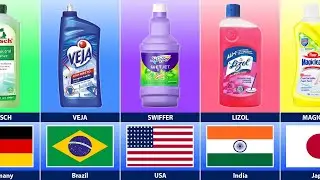 Floor Cleaning Liquid Brands From Different Countries | Insight Compare