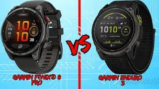Which smartwatch fits extreme athletes? Garmin fēnix® 8 Pro VS Garmin Enduro™ 3 GPS Smartwatch