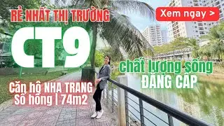 ✅️ Rẻ nhất thị trường căn hộ cao cấp CT9 vĩnh điềm trung view hồ th&agrave;nh phố về đ&ecirc;m rất đẹp, gần biển