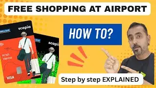 How to do FREE AIRPORT SHOPPING on Scapia credit card