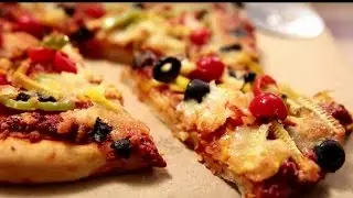 Homemade Mozzarella Pizza | Pizza From Stratch | Kiddie's Corner With Anushruti
