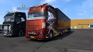 ETS2 LIVE | Heavy Loads, Extreme Convoy! Rowbast vs Scania & Volvo Full Power Clash 💥