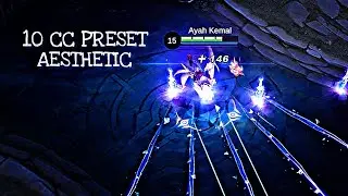 10 COOL CC PRESETS! THERE'S A GIVEAWAY IN THIS VIDEO