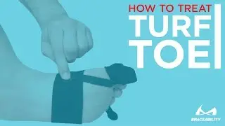 How to Treat Turf Toe with Brace for Big Toe Pain