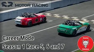 Triple header - Career mode Season 1 Race 5,6 and 7 - Project Motor Racing