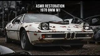 ASMR Car Restoration: Full Rebuild of a 1978 BMW M1 From Abandoned Ruin to Factory-Perfect Icon