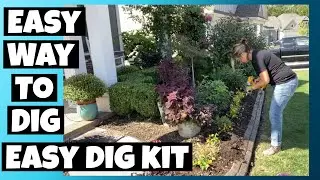 Easy Way to Plant Flowers with the Easy Dig Kit from Power Planter, Let the Auger do the Work Faster