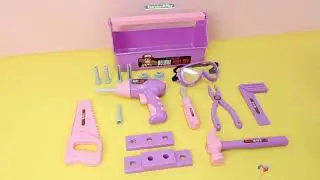 Unboxing the New Kids Tool Set: Perfect for Little Builders! 🔧🚀  #exercisenplay #Toys