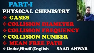 Types of Collision|Collision Frequency| Collision Number| Collision diameter| Mean Free Path|Hindi