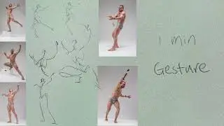 Gesture Drawing 1 - 5 min