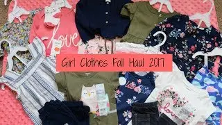 Carters Fall Haul 2017 | Baby Girl Clothing