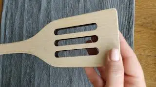 Long Wooden Spatula for Cooking - Wood Slotted Spoon and Paddle for Stirring and Mixing by ECOSALL