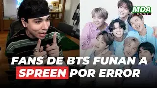 FANS de BTS FUNAN a SPREEN por DECIR que IR&Iacute;A 