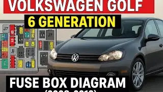 Volkswagen Golf 6 Fuse Box Diagram (2008-2013) | Complete Guide & Locations