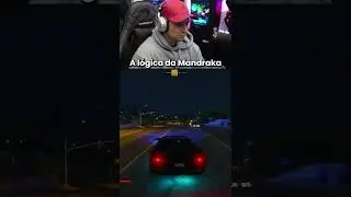 MANDRAKA COM CI&Uacute;MES DO CONNOR DEPOIS DELE BATER NO CARRO DELA  #shorts