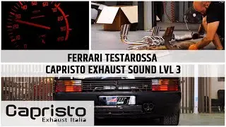 Ferrari Testarossa with Capristos Exhausts sound 3 level