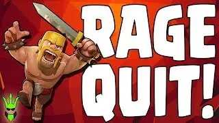 RAGE QUITTING! LIVE FAILS! - TH10 Pushing - Clash of Clans - Laloonion Trophy Pushing
