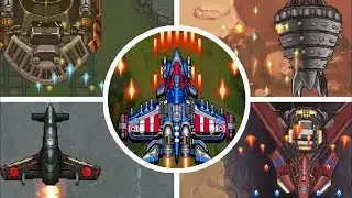 1945 airforce: airplane game all bosses gamepaly#5 by  falcon studio | Brown2.2 Live Stream