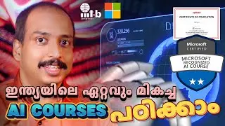 Best AI Course 2026 with Certificate | Advanced Generative AI Course | Learn AI in 2026 Malayalam