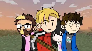 Minecraft but we get a bit scared...