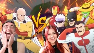 REACT SAITAMA VS TODO MUNDO 2 (ANIMAÇÃO) | VOICE MAKERS
