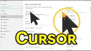 Adjust Mouse Cursor Size on Windows 10 Easily